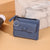 Women's Solid Color Pu Leather Zipper Coin Purses