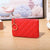 Women's Solid Color Pu Leather Zipper Coin Purses