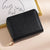 Women's Solid Color Pu Leather Zipper Coin Purses