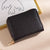 Women's Solid Color Pu Leather Zipper Coin Purses