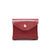 Women's Solid Color Pu Leather Zipper Coin Purses