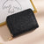 Women's Solid Color Pu Leather Zipper Coin Purses