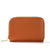 Women's Solid Color Pu Leather Zipper Coin Purses