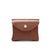 Women's Solid Color Pu Leather Zipper Coin Purses