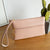 Women's Solid Color Pu Leather Zipper Coin Purses