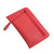 Women's Solid Color Pu Leather Zipper Wallets