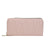 Women's Solid Color Pu Leather Zipper Wallets