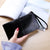 Women's Solid Color Pu Leather Zipper Wallets