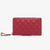 Women's Solid Color Pu Leather Zipper Wallets