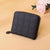 Women's Solid Color Pu Leather Zipper Wallets