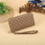 Women's Solid Color Pu Leather Zipper Wallets