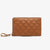 Women's Solid Color Pu Leather Zipper Wallets