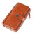 Women's Solid Color Pu Leather Zipper Wallets