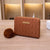 Women's Solid Color Pu Leather Zipper Wallets