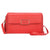 Women's Solid Color Pu Leather Zipper Wallets