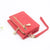 Women's Solid Color Pu Leather Zipper Wallets