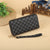 Women's Solid Color Pu Leather Zipper Wallets