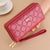 Women's Solid Color Pu Leather Zipper Wallets