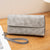 Women's Solid Color Pu Leather Zipper Wallets