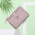 Women's Solid Color Pvc Buckle Card Holders