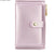 Women's Solid Color Pvc Zipper Wallets