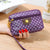 Women's Solid Color Silk Magnetic Buckle Coin Purses