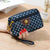 Women's Solid Color Silk Magnetic Buckle Coin Purses