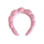 Women's Sponge Hair Band Korean Style Gold Velvet  Headdress High Head Wear Cloud Headband