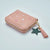 Women's Star Heart Shape Pu Leather Zipper Wallets