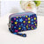 Women's Star Polka Dots Leopard Nylon Zipper Coin Purses