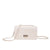 Women's Straw Solid Color Vacation Metal Button Square Lock Clasp Crossbody Bag