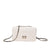 Women's Straw Solid Color Vacation Metal Button Square Lock Clasp Crossbody Bag