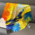 Women's Streetwear Color Block Imitated Silk Printing Scarf