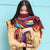 Women's Streetwear Color Block Imitation Cashmere Scarf