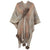 Women's Streetwear Color Block Polyester Tassel Shawl