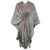 Women's Streetwear Color Block Polyester Tassel Shawl