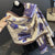 Women's Streetwear Flower Imitation Cashmere Tassel Scarf