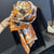 Women's Streetwear Flower Imitation Cashmere Tassel Scarf