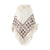 Women's Streetwear Geometric Imitation Cashmere Tassel Shawl