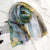 Women's Streetwear Gradient Color Satin Printing Scarves & Gloves