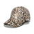 Women's Streetwear Leopard Curved Eaves Baseball Cap