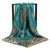 Women's Streetwear Leopard Satin Printing Silk Scarves