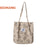 Women's Streetwear Solid Color Canvas Shopping Bags