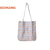 Women's Streetwear Solid Color Canvas Shopping Bags