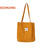 Women's Streetwear Solid Color Canvas Shopping Bags