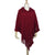 Women's Streetwear Solid Color Imitation Cashmere Tassel Shawls