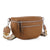 Women's Streetwear Solid Color Pu Leather Waist Bags