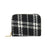 Women's Stripe Cloth Zipper Wallets