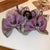 Women's Sweet Bow Knot Arylic Alloy Cloth Hair Clip Hair Claws