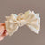 Women's Sweet Bow Knot Arylic Cloth Hair Claws